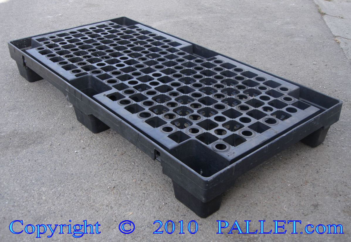 Nestable 600x1200 mm. Plastic Pallet Grid,  for Heavy Duty Multiway Returnable